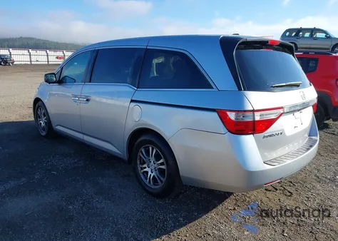 2012 Honda Odyssey Ex-L z USA, uszkodzony, nr VIN 5FNRL5H6XCB030035